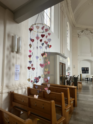 Ausstellung in der evangelischen Stadtkirche in Ludwigsburg