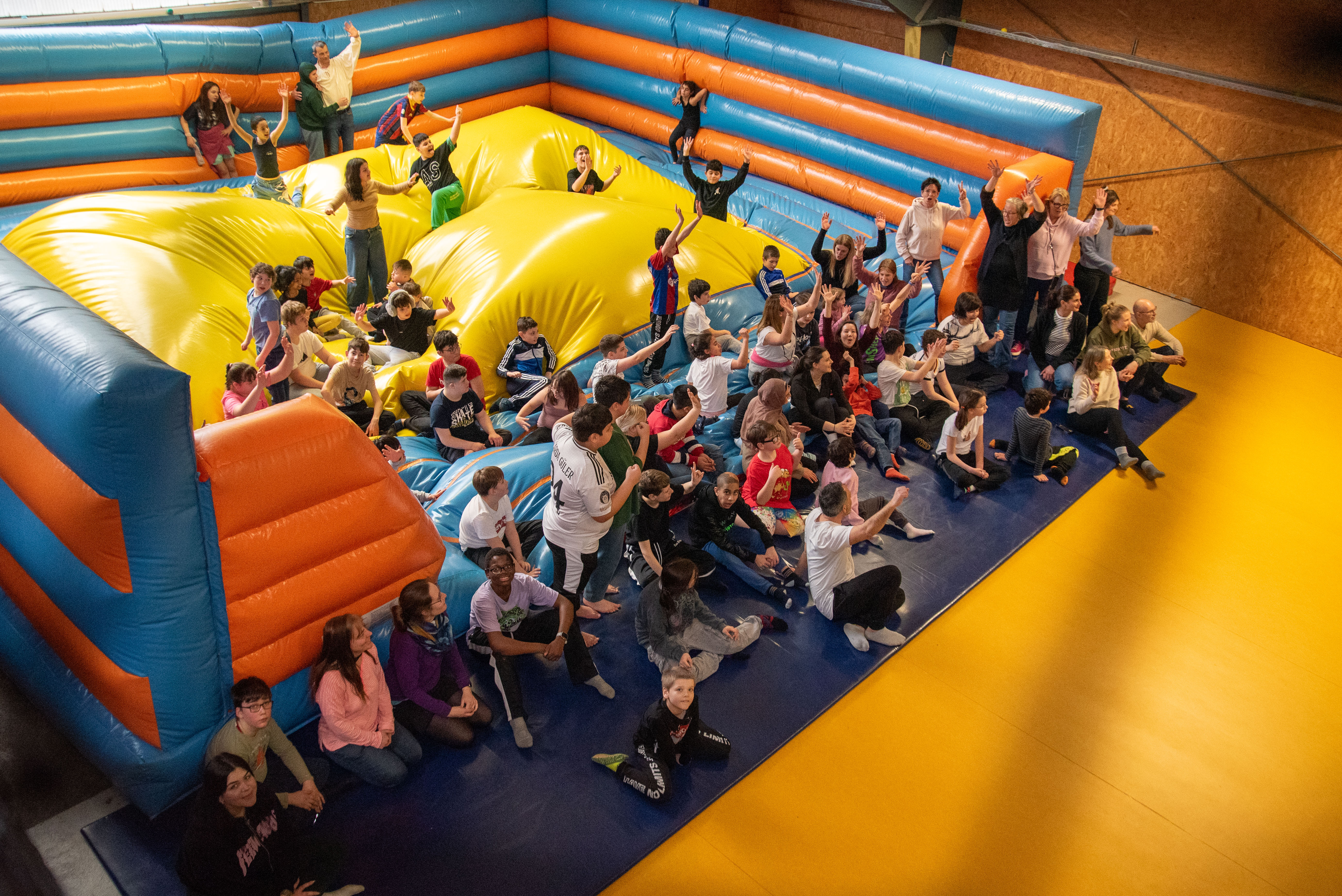 Ausflug der Hauptstufe ins Jumpinn